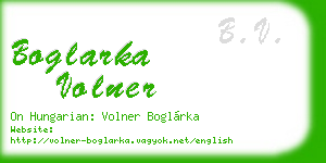 boglarka volner business card